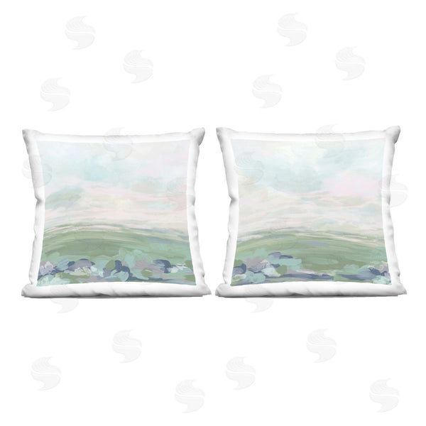 stupell industries June Erica Vess | Abstract Gradient Landscapes Printed Throw Pillow Set