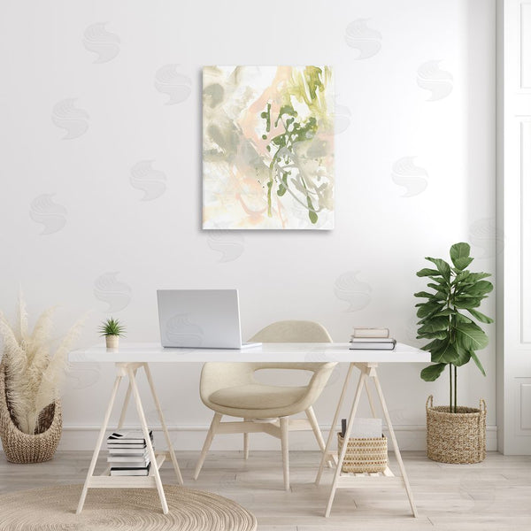 Stupell Industries June Erica Vess | Abstract Green & Beige Wall Art