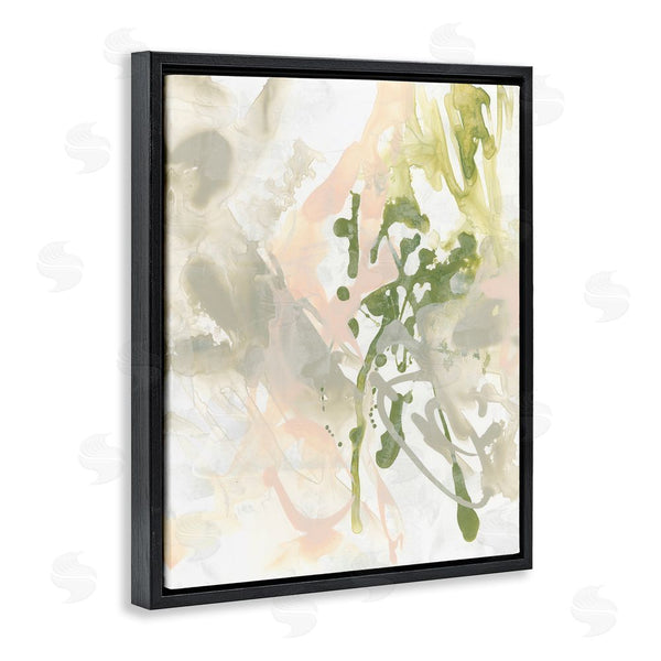 Stupell Industries June Erica Vess | Abstract Green & Beige Wall Art