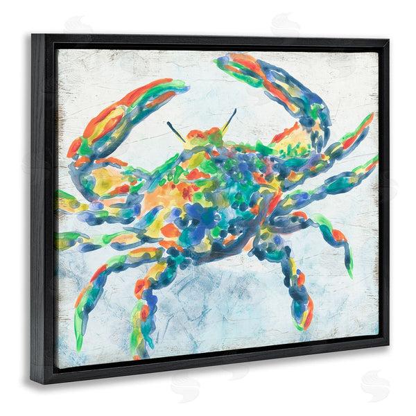 Stupell Industries June Erica Vess | Abstract Hued Crab