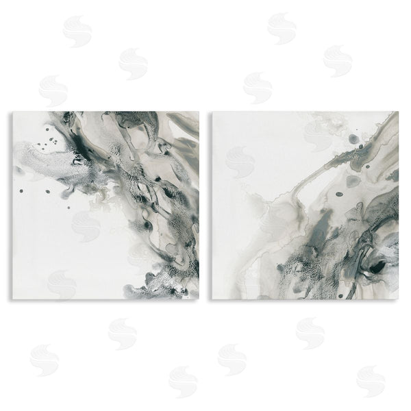 stupell industries June Erica Vess | Abstract Monochromatic Liquid Wall Art