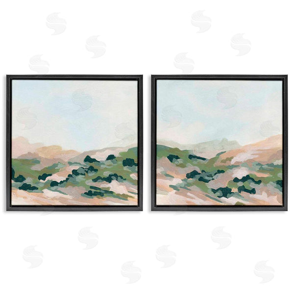 Stupell Industries June Erica Vess | Abstract Mountain Forest Clear Sky Wall Art