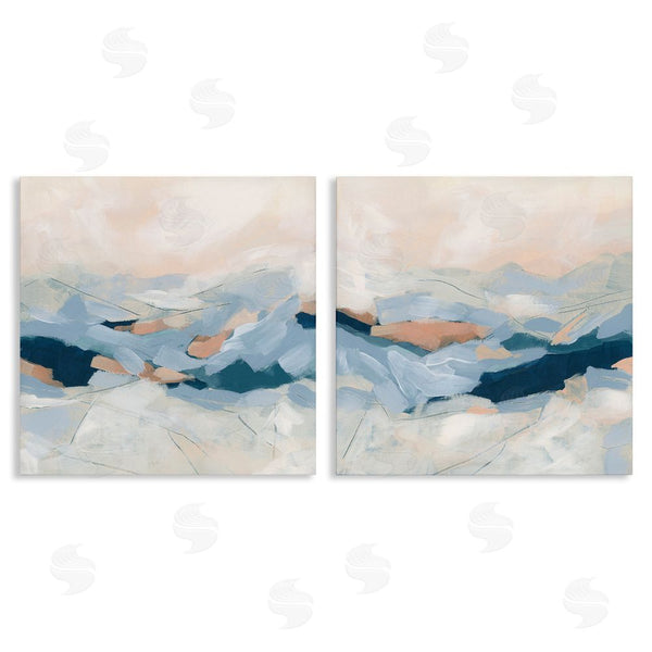 stupell industries June Erica Vess | Abstract Mountain Peaks Scenery Wall Art