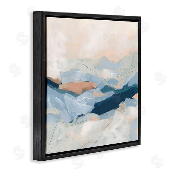 Stupell Industries June Erica Vess | Abstract Mountain Sunset Scene Wall Art