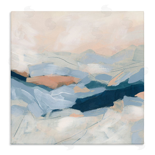 stupell industries June Erica Vess | Abstract Mountain Sunset Scene Wall Art