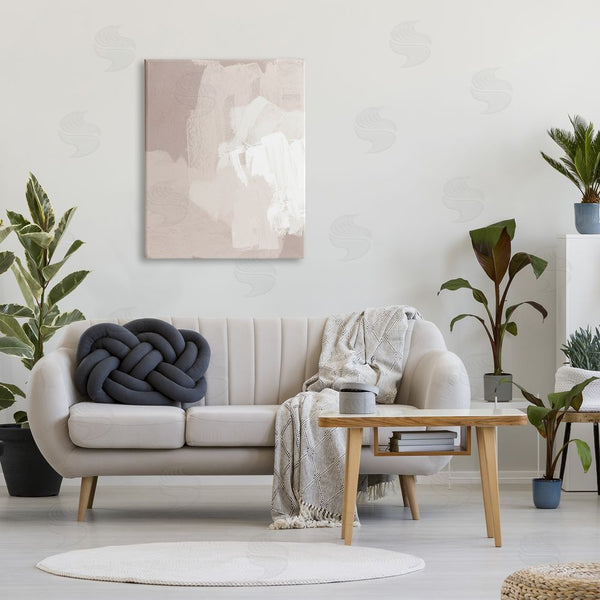 Stupell Industries June Erica Vess | Abstract Neutral Tones Beige Boho Brush Strokes Wall Art
