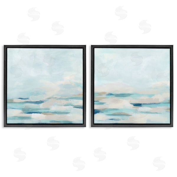 Stupell Industries June Erica Vess | Abstract Ocean Waves Scenic Landscape Wall Art