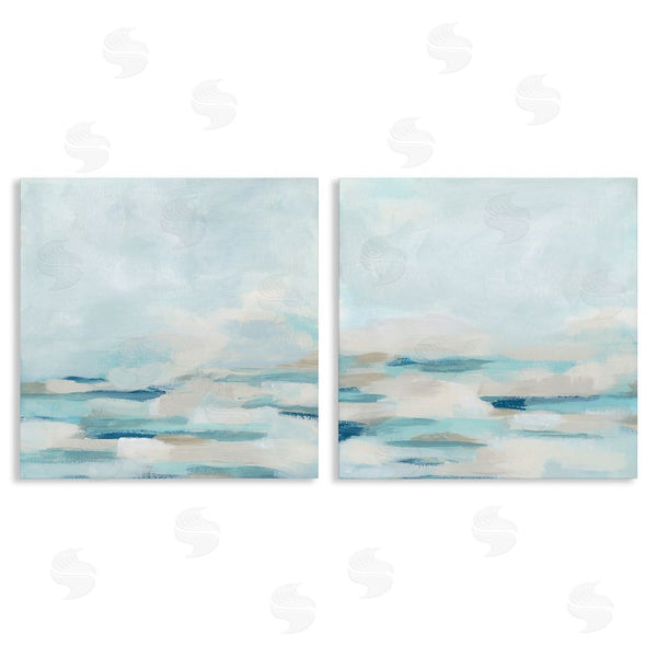 stupell industries June Erica Vess | Abstract Ocean Waves Scenic Landscape Wall Art