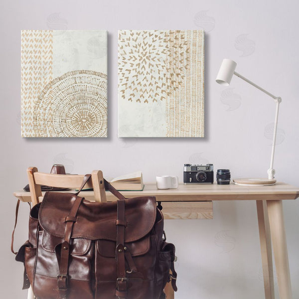 Stupell Industries June Erica Vess | Abstract Orbs And Stripes Wall Art