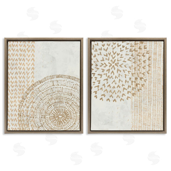 Stupell Industries June Erica Vess | Abstract Orbs And Stripes Wall Art