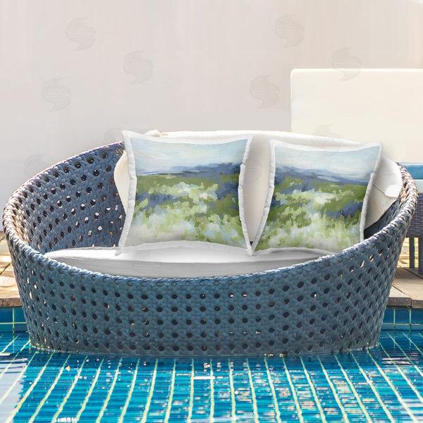 Stupell Industries June Erica Vess | Abstract Overgrown Field Printed Throw Pillow Set
