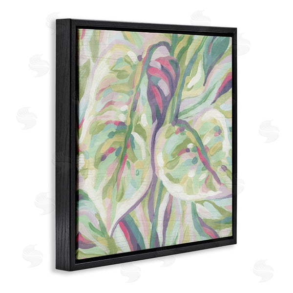 Stupell Industries June Erica Vess | Abstract Pastel Leaves Wall Art