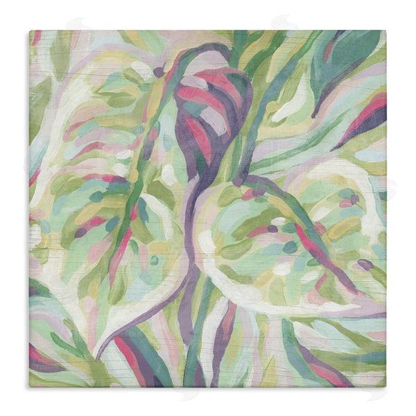 stupell industries June Erica Vess | Abstract Pastel Leaves Wall Art