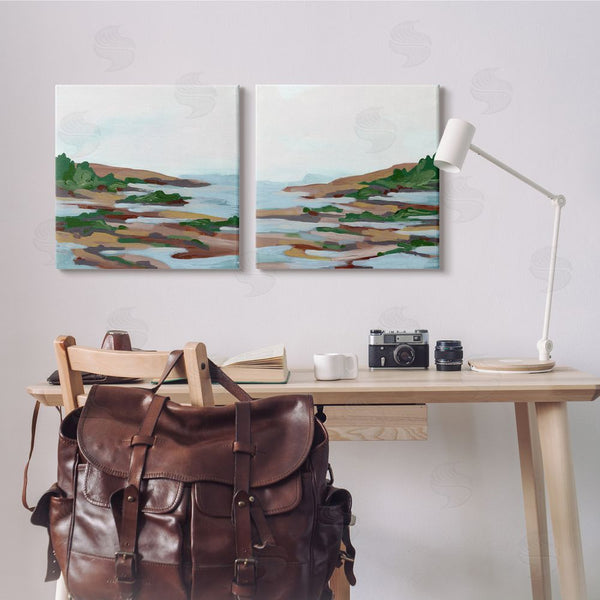 Stupell Industries June Erica Vess | Abstract Quaint Forest Beach Wall Art