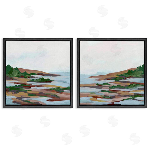 Stupell Industries June Erica Vess | Abstract Quaint Forest Beach Wall Art