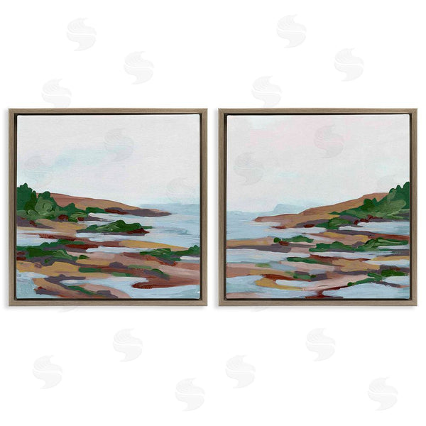 Stupell Industries June Erica Vess | Abstract Quaint Forest Beach Wall Art