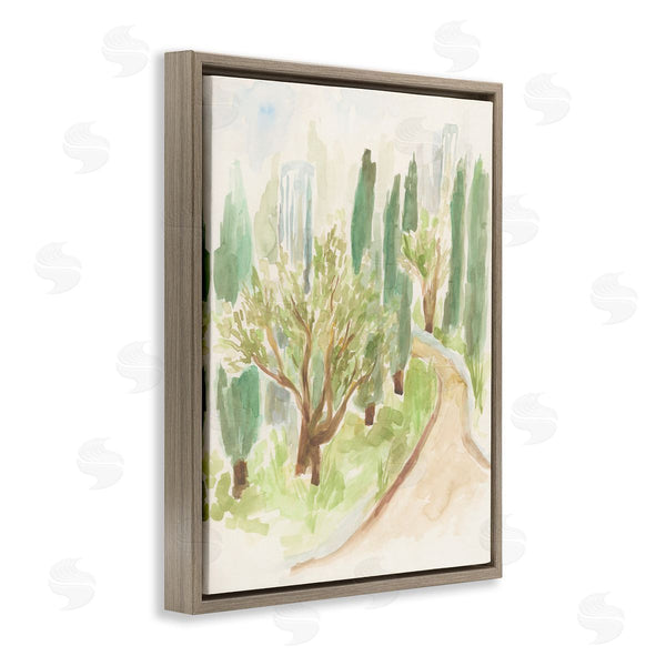 Stupell Industries June Erica Vess | Abstract Road With Trees