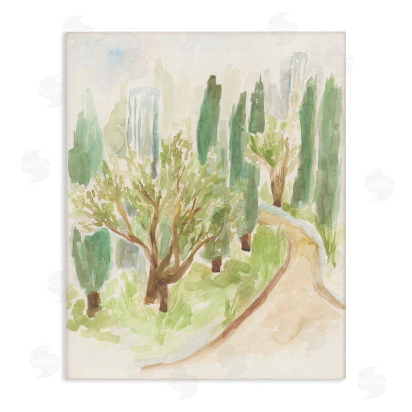 stupell industries June Erica Vess | Abstract Road with Trees