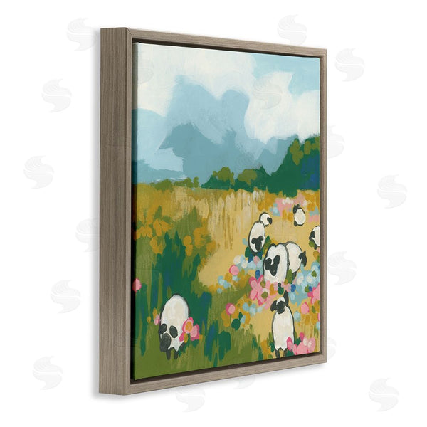 Stupell Industries June Erica Vess | Abstract Sheep & Flowers Wall Art