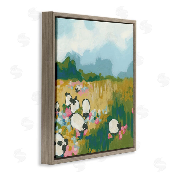 Stupell Industries June Erica Vess | Abstract Sheep Grazing Wall Art