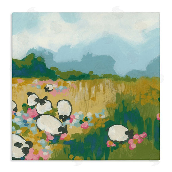 stupell industries June Erica Vess | Abstract Sheep Grazing Wall Art