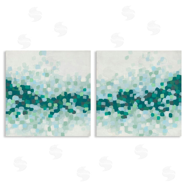 stupell industries June Erica Vess | Abstract Speckled Horizon Wall Art