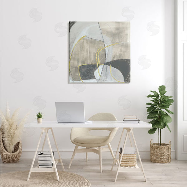 Stupell Industries June Erica Vess | Abstract Stone Arrangement Organic Round Circular Shapes Wall Art