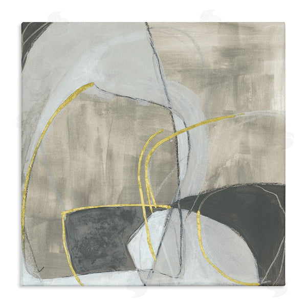 stupell industries June Erica Vess | Abstract Stone Arrangement Organic Round Circular Shapes Wall Art