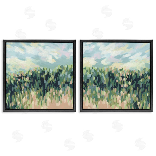 Stupell Industries June Erica Vess | Abstract Tall Wheat Grass Field Wall Art