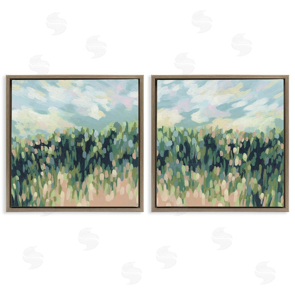 Stupell Industries June Erica Vess | Abstract Tall Wheat Grass Field Wall Art