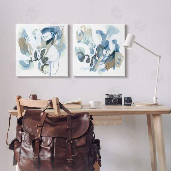 Stupell Industries June Erica Vess | Abstract Varied Nautical Squiggles Wall Art
