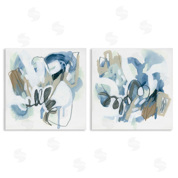 stupell industries June Erica Vess | Abstract Varied Nautical Squiggles Wall Art