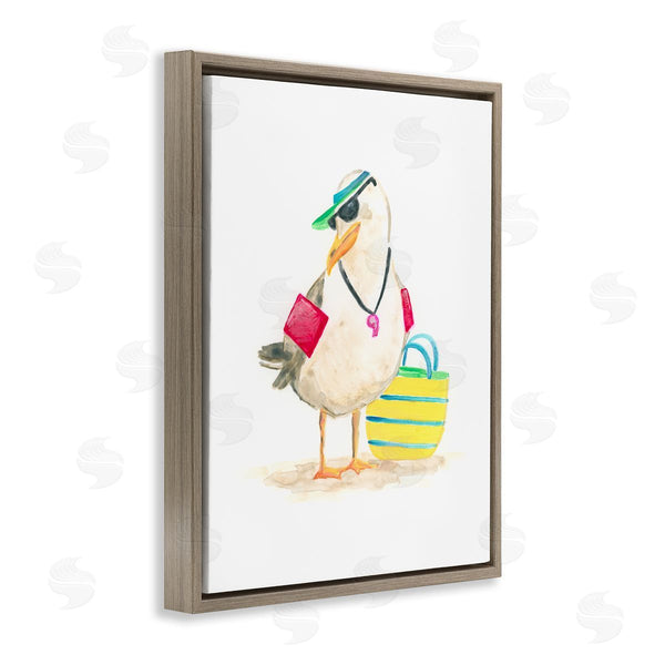 Stupell Industries June Erica Vess | Beach Lifeguard Seagull