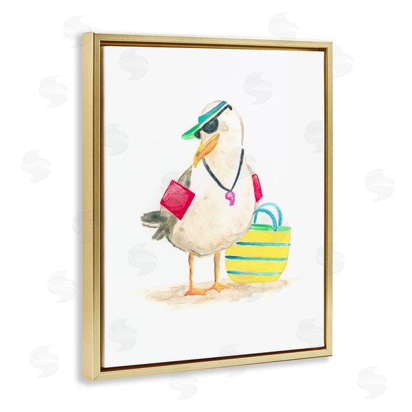Stupell Industries June Erica Vess | Beach Lifeguard Seagull