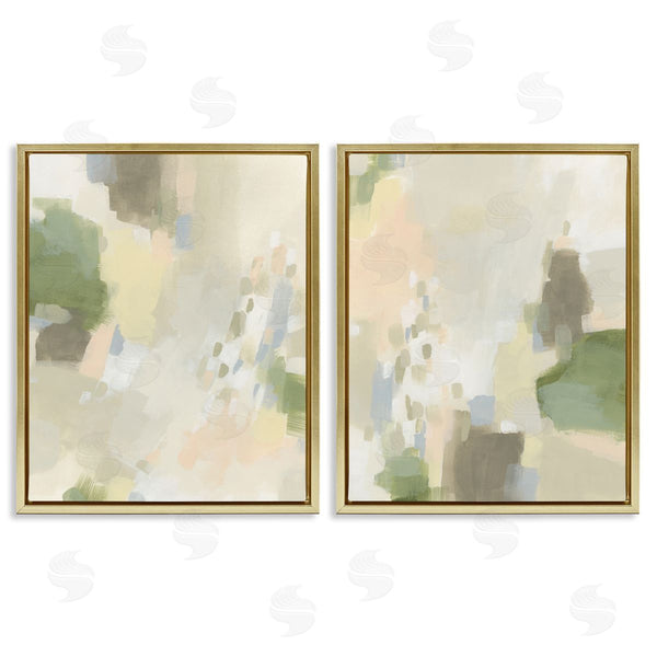 Stupell Industries June Erica Vess | Beige Abstract With Speckles