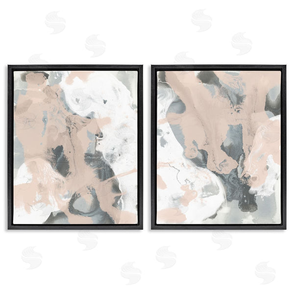 Stupell Industries June Erica Vess | Beige & Gray Splashes