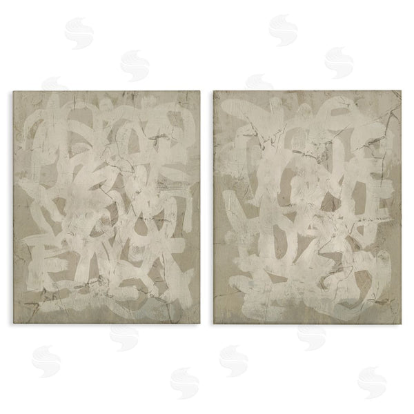 stupell industries June Erica Vess | Beige Neutral Brutalist Style Wall Art