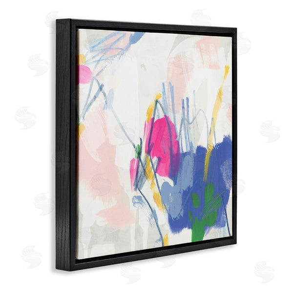 Stupell Industries June Erica Vess | Blue And Pink Abstract Scribble