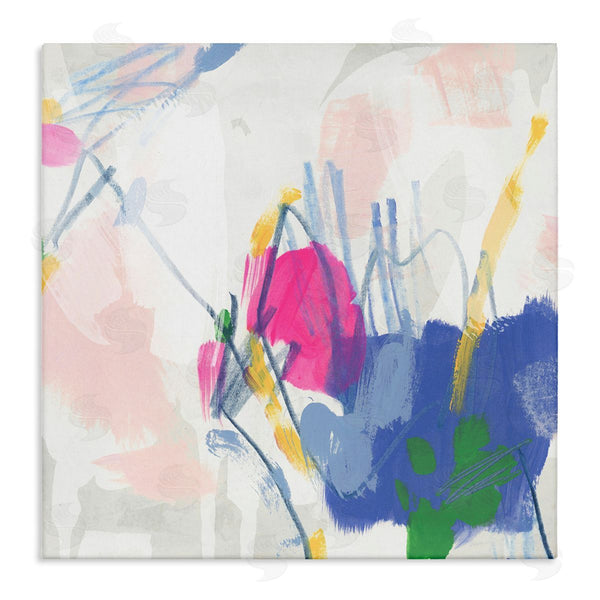 stupell industries June Erica Vess | Blue and Pink Abstract Scribble