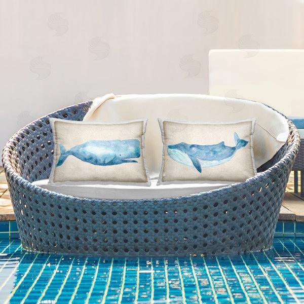 Stupell Industries June Erica Vess | Blue & Beige Whales