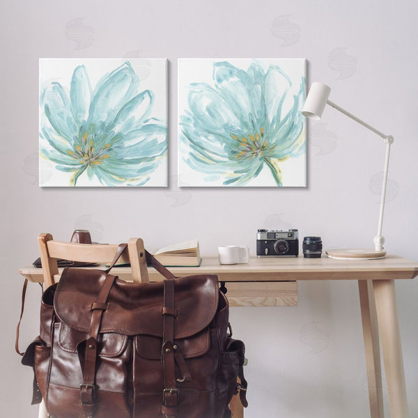 Stupell Industries June Erica Vess | Blue Blossoms On White Wall Art