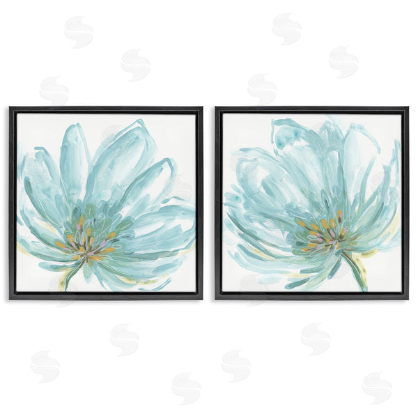 Stupell Industries June Erica Vess | Blue Blossoms On White Wall Art