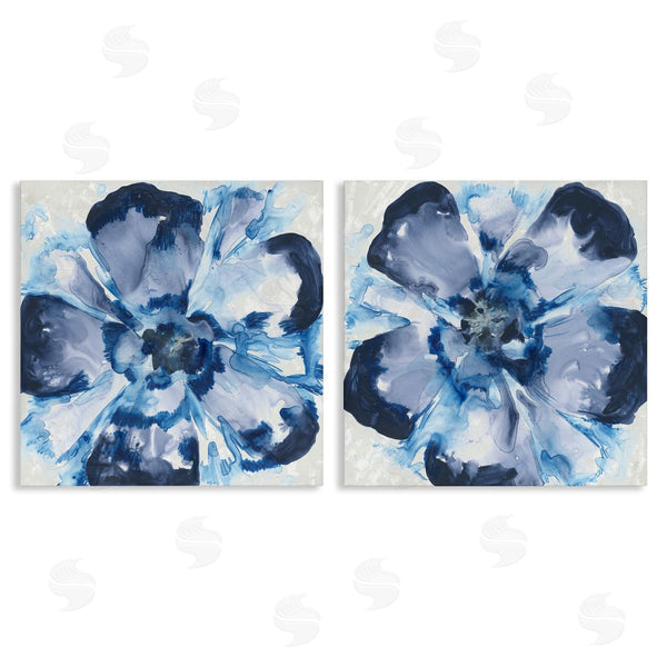 stupell industries June Erica Vess | Blue Glass Blossoms