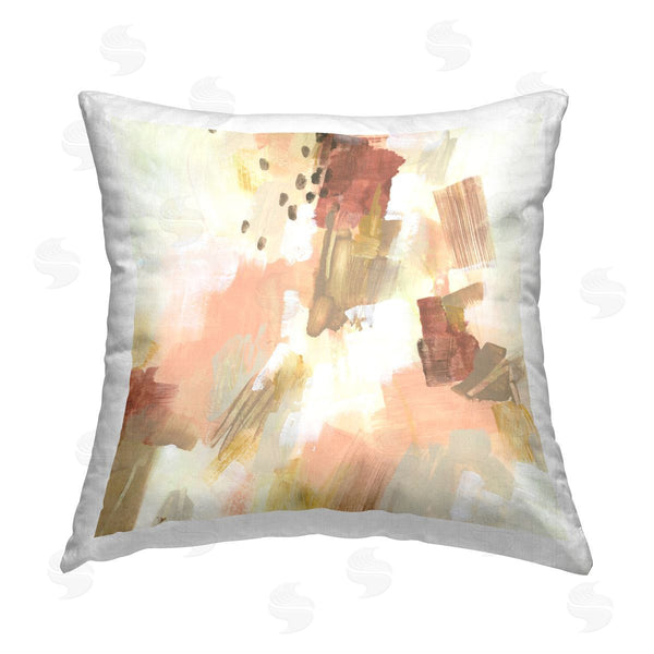 stupell industries June Erica Vess | Boho Speckled Abstract Printed Throw Pillow