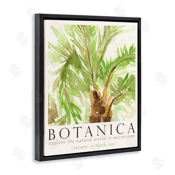 Stupell Industries June Erica Vess | Botanica Poster Palm Tree