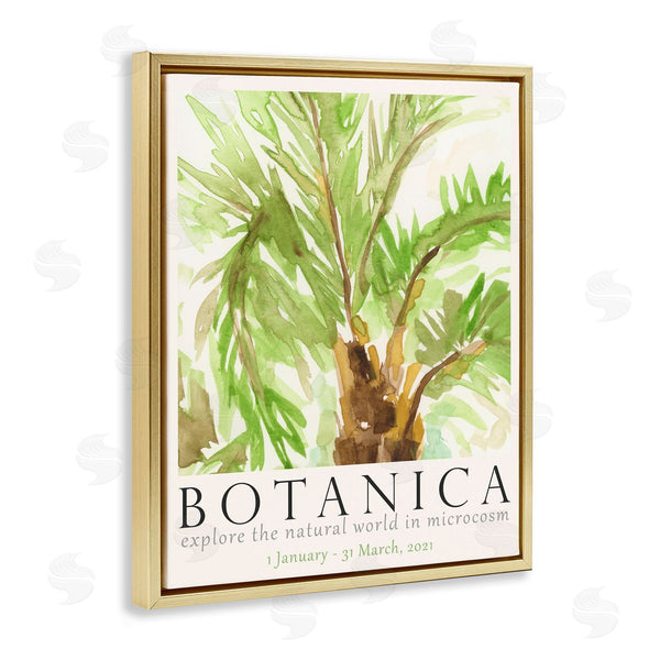 Stupell Industries June Erica Vess | Botanica Poster Palm Tree