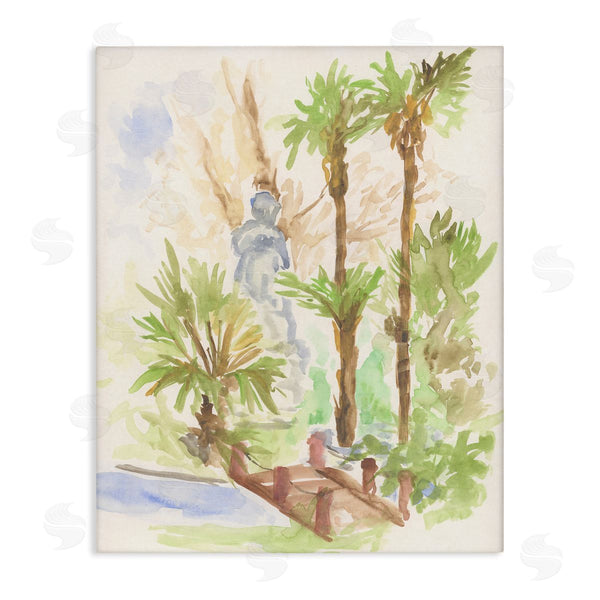 stupell industries June Erica Vess | Bridge over River Abstract