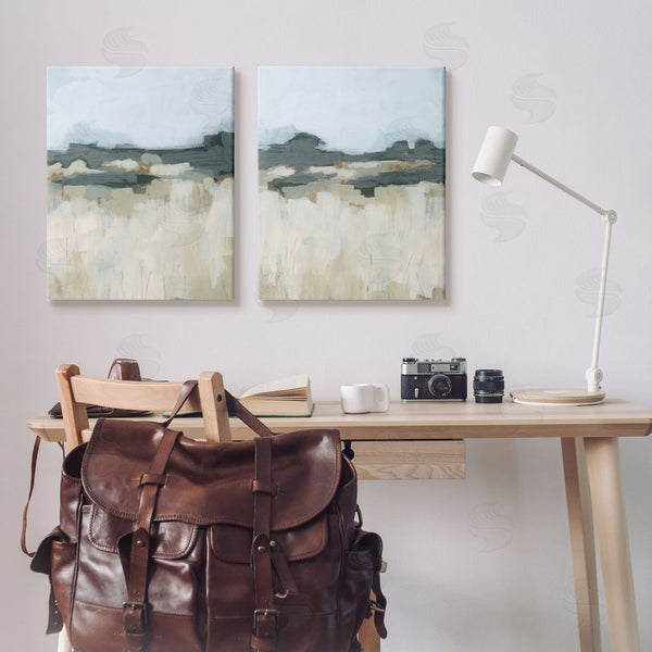 Stupell Industries June Erica Vess | Brushed Abstract Badlands Scenery Wall Art