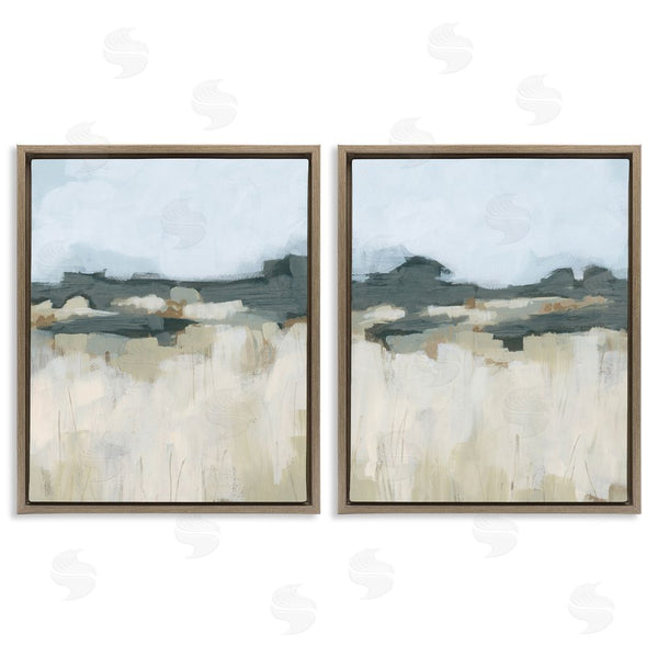 Stupell Industries June Erica Vess | Brushed Abstract Badlands Scenery Wall Art