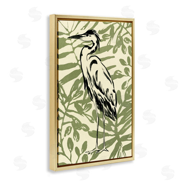 Stupell Industries June Erica Vess | Brushed Heron Portrait